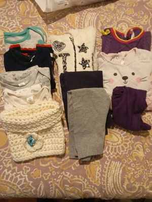 Clothing set for girl 18-24 months like new