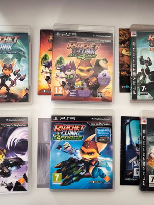 Ratchet and Clank collection for PS3, very good condition
