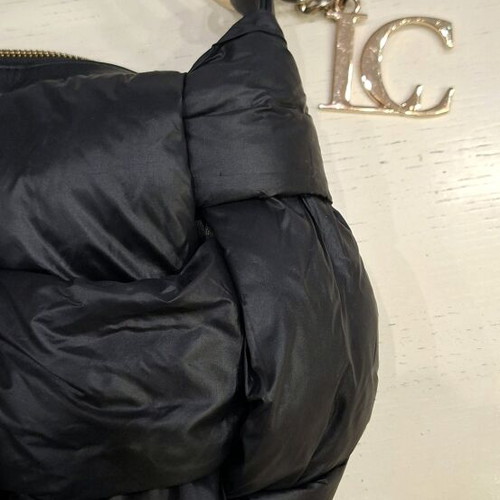 La Carrie shoulder bag fabric like new, black