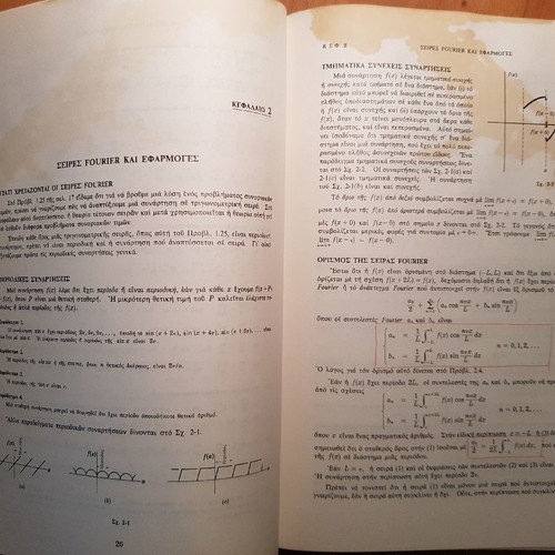 Book Analysis Fourier used, Spiegel, translated by Persidis, ESPΙ editions