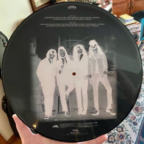 Kiss Dressed To Kill vinyl picture disc new rare edition