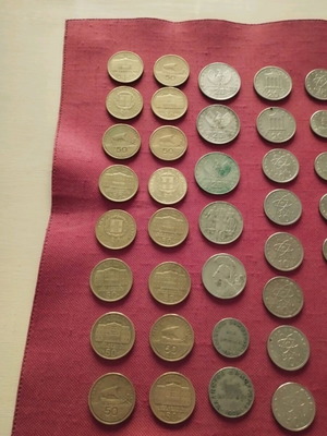 Κέρματα δραχμές μεταχειρισμένα, πακέτο 81 τεμαχίων