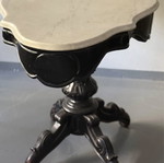 Victorian table with marble used