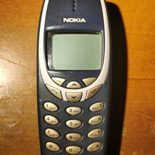 Nokia 3360 μεταχειρισμένο μπλε, σπάνιο μοντέλο Λατινικής Αμερικής