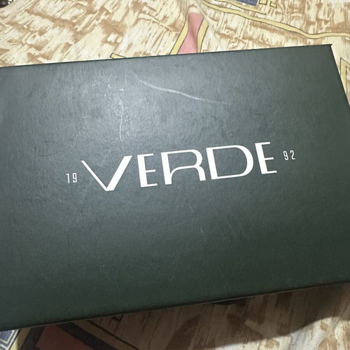 Verde black wallet, unused with tag