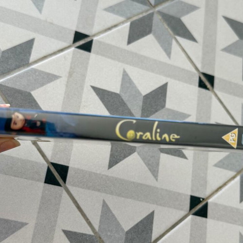Coraline DVD new, animated movie with English subtitles
