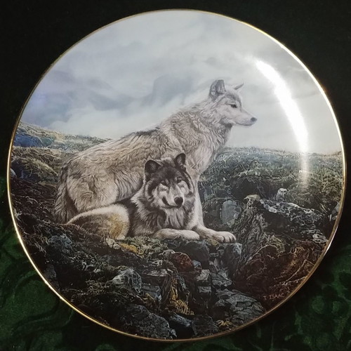 Bradex decorative plate new, Bradford Exchange "Above Timberline" 1996