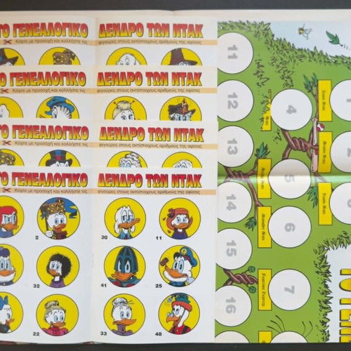 The Genealogical Tree of the Ducks poster and figures like new