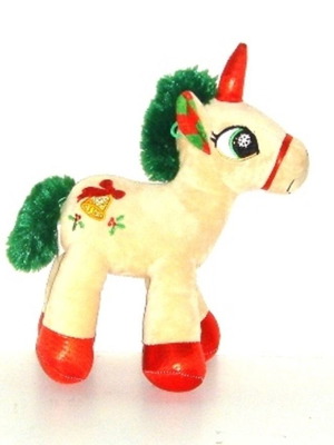 Plush decorative playful unicorn in excellent condition