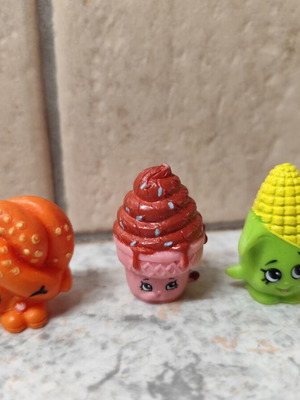 Φιγούρες Shopkins σετ 3 σαν καινούργιο
