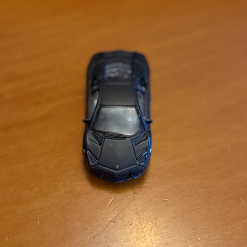Lamborghini Reventón 1:43 model by Bburago used, black matte