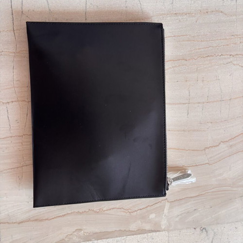 Mugler clutch bag with leather effect