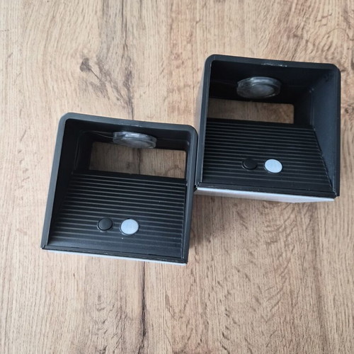 LED wall lamps with motion sensor, set of 2, new