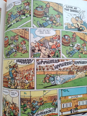 Asterix in Britain used