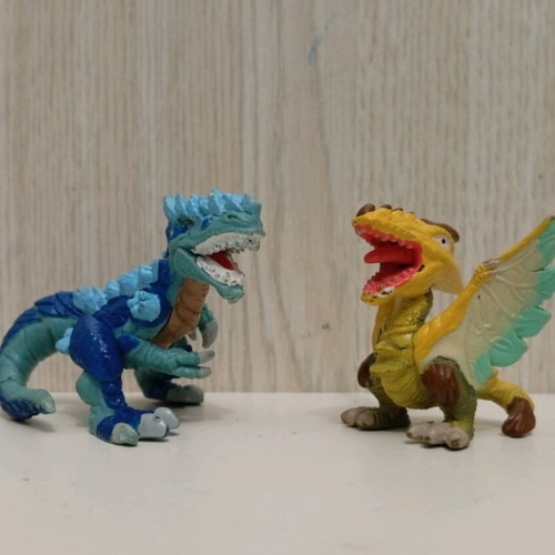 Dinofroz Figures Set Dinosaur Tyrannosaurus T-Rex and Pterodactyl used