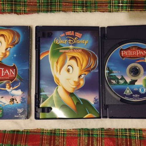 Peter Pan Disney 2-disc DVD Platinum Edition, dubbed