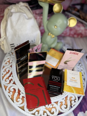 Designer Perfume Samples Bundle new, Armani, Coach, Zadig & Voltaire, Jean Paul Gaultier & Verset