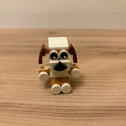 Lego promotional set with baby puppy like new