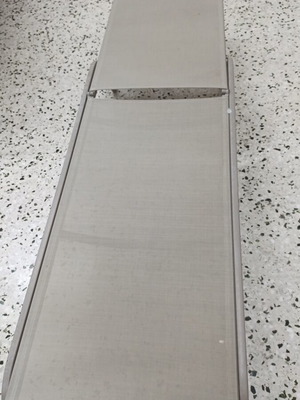Pool sun lounger with recline like new