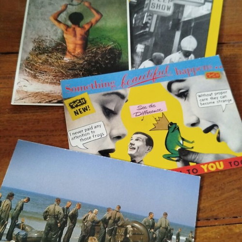 Humorous cards like new, pack of 4