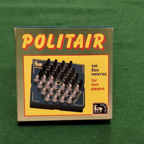 1984 Politair vintage board game by Dourios
