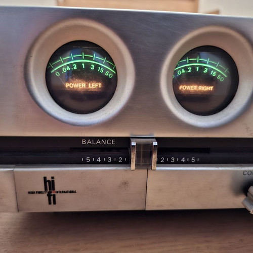 Philips RH-521 vintage stereo amplifier used