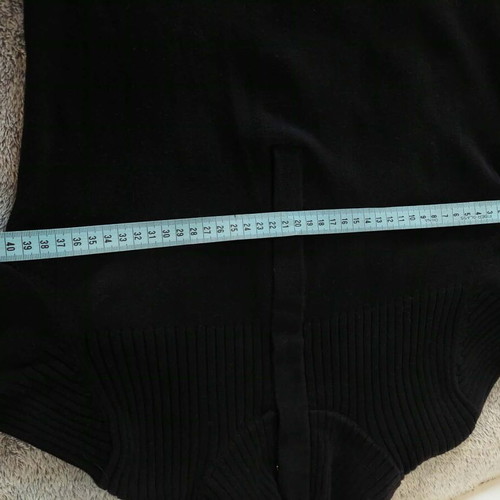 Ralph Lauren knitted men's quarter zip up pullover Small like new, black and gold