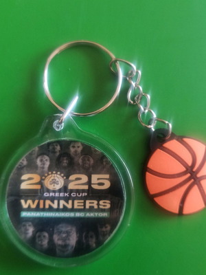 Panathinaikos Round Keychain No35 New