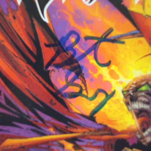 Iced Earth The Dark Saga CD used, rare signed edition