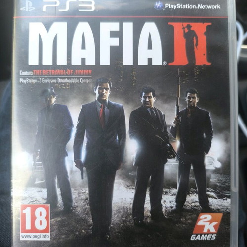 Mafia 2 PS3 case, manual and map like new