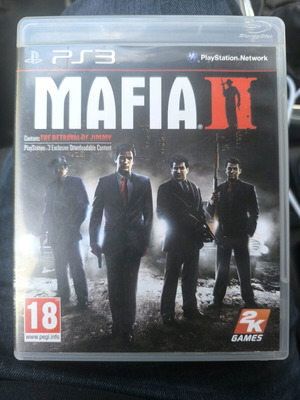 Mafia 2 PS3 case, manual and map like new