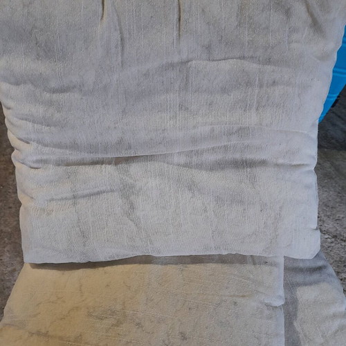 Pillows like new, set of 3, cotton filling, 40×40 cm