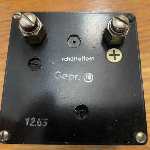 Ampermeter Schuttelfest meter 0-100 milli amperes