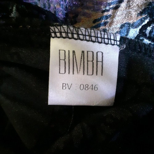 Bimba gothic blouse used, size M, multicolor