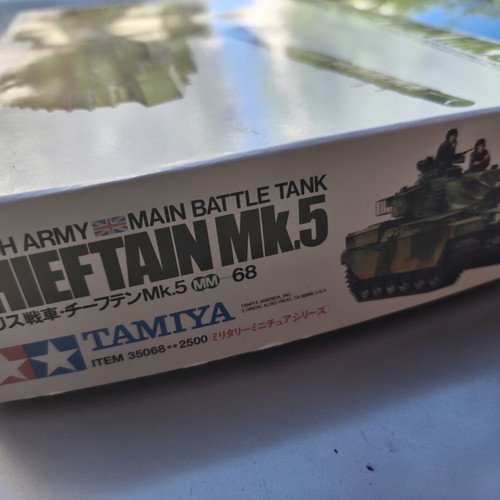 Chieftain Mk.5 Tamiya 1/35 tank model kit like new