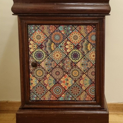 Nightstands used set of two with drawers and cabinet