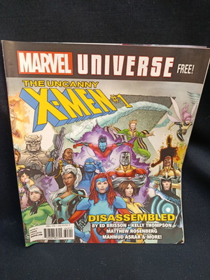 Marvel Universe The Uncanny X-Men #1 περιοδικό μεταχειρισμένο, 2018