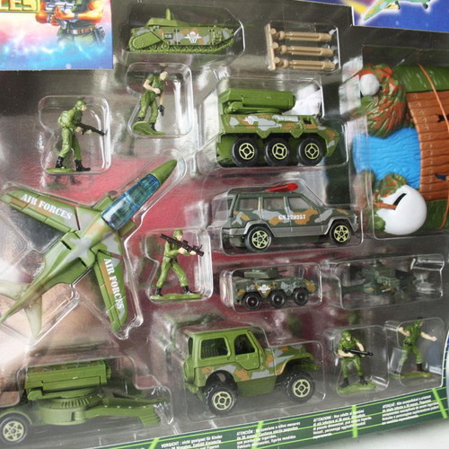 Majorette Squad Forces Military Battle Die Cast toy set new