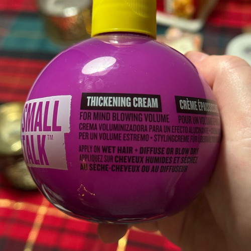 Bed Head Small Talk hair cream used
