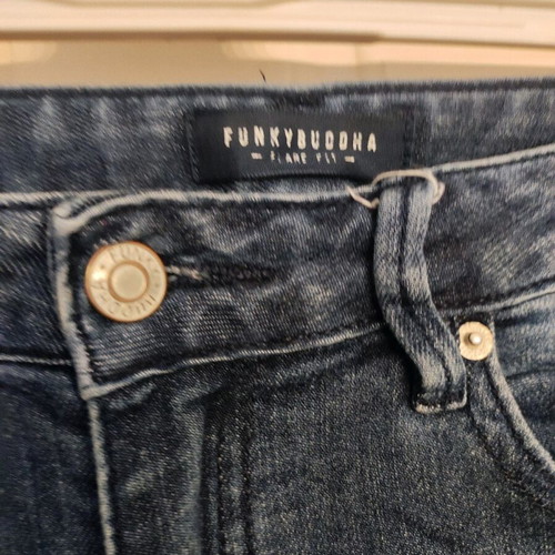 Funky Buddha flared jeans like new, size S 36 8, blue