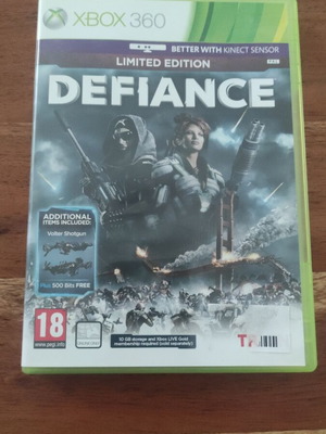 Defiance Limited Edition Xbox 360 Game like new, English version