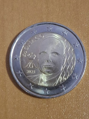2 Euro Coin Monaco 2025 New
