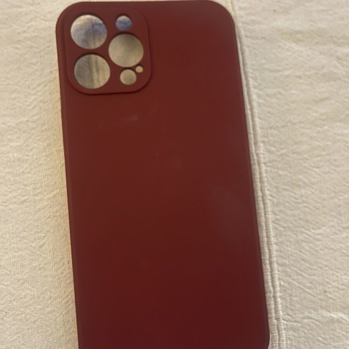 iPhone 12 Pro Max burgundy case new