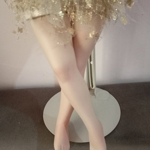 Porcelain fairy angel doll with D Paul 1990 mark