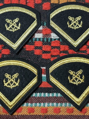 Coast Guard Arm Badge Official Uniform 4 pcs