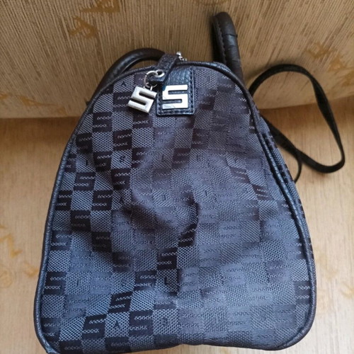 Sisley shoulder and hand bag used, brown