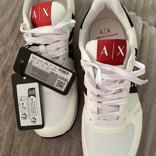 Armani Exchange sneakers size 41, white