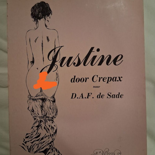Comic Justine door Crepax like new, Dutch, 158 pages