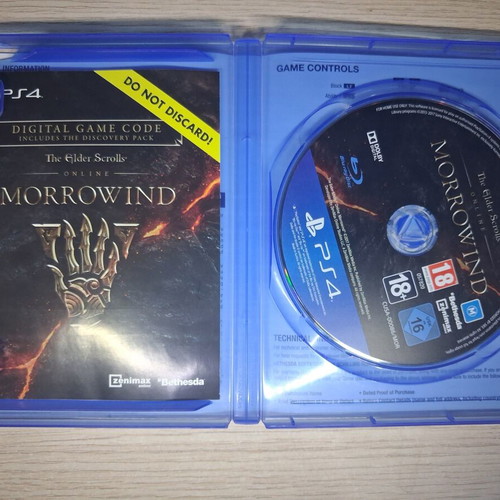 The Elder Scrolls Online Morrowind PS4 game