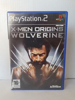 X-Men Origins Wolverine PS2 like new, complete with manual, English version